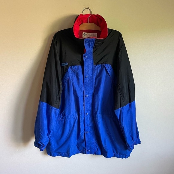 Vintage Other - Vintage Columbia Radial Sleeve Ski Jacket Colorblock Retro Mens Size Large 90s